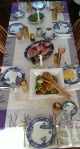 Easter dinner table 2